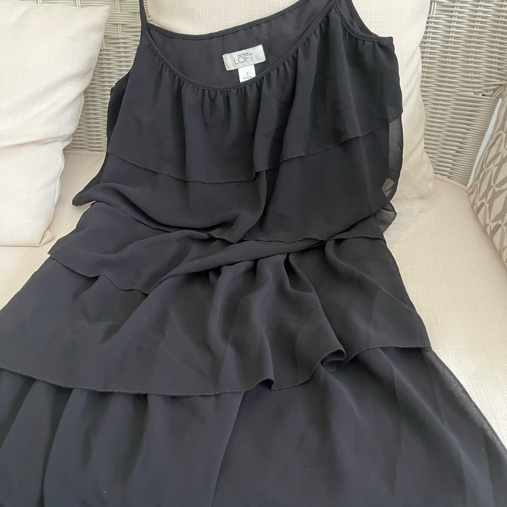 Ann Taylor LOFT Black Blouse ( NWT)